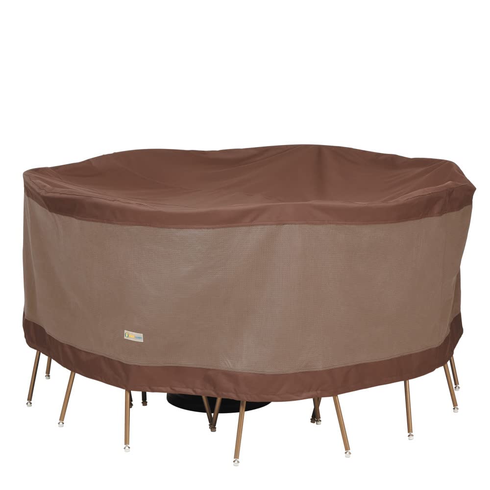 Duck Covers Ultimate Round Table & Chair Set Cover 60" Diameter