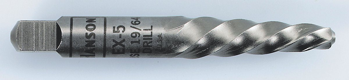 IRWIN Screw Extractor/ Drill Bit Set, 10-Piece (11119), standart