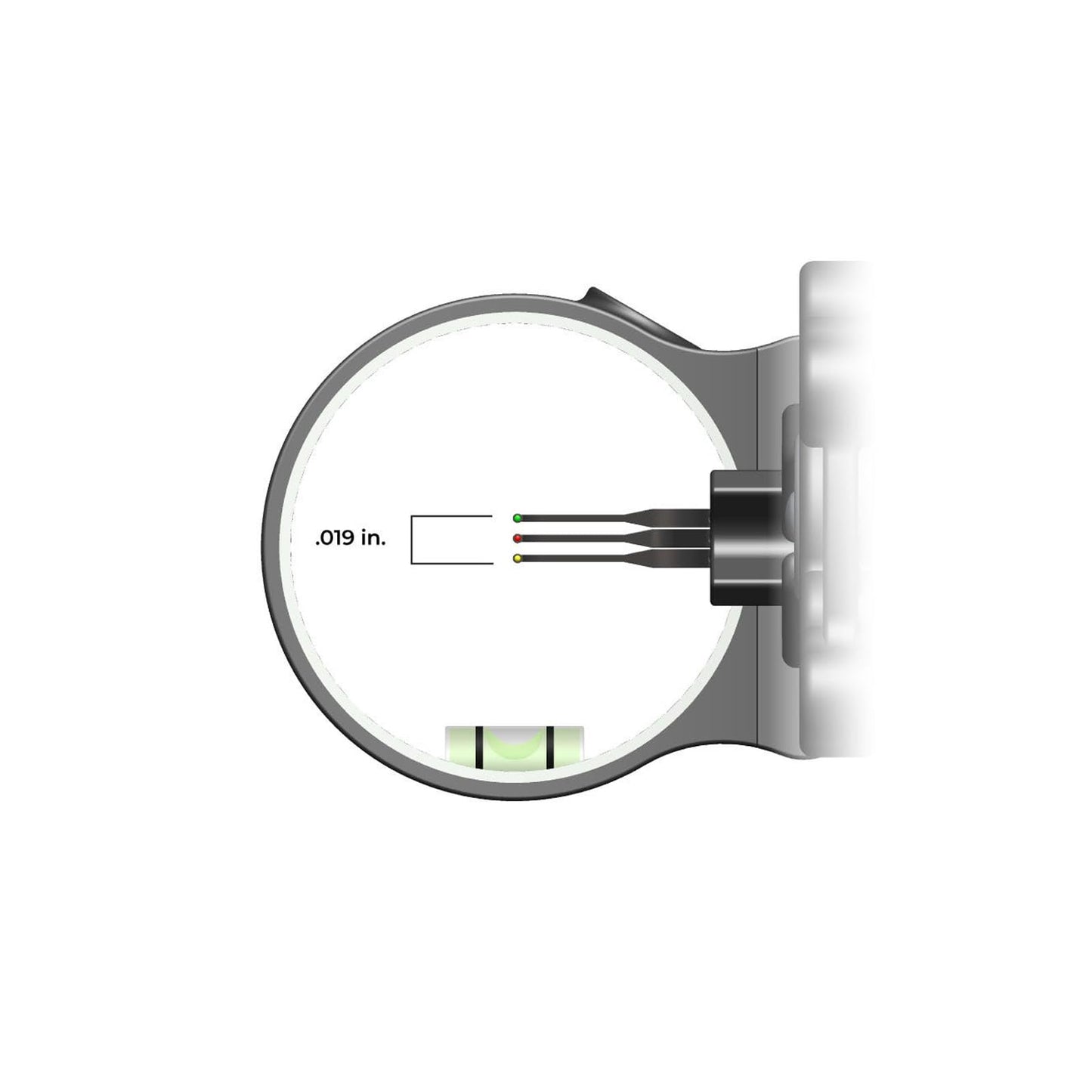 Truglo Storm 3-Pin .019" Sight Black