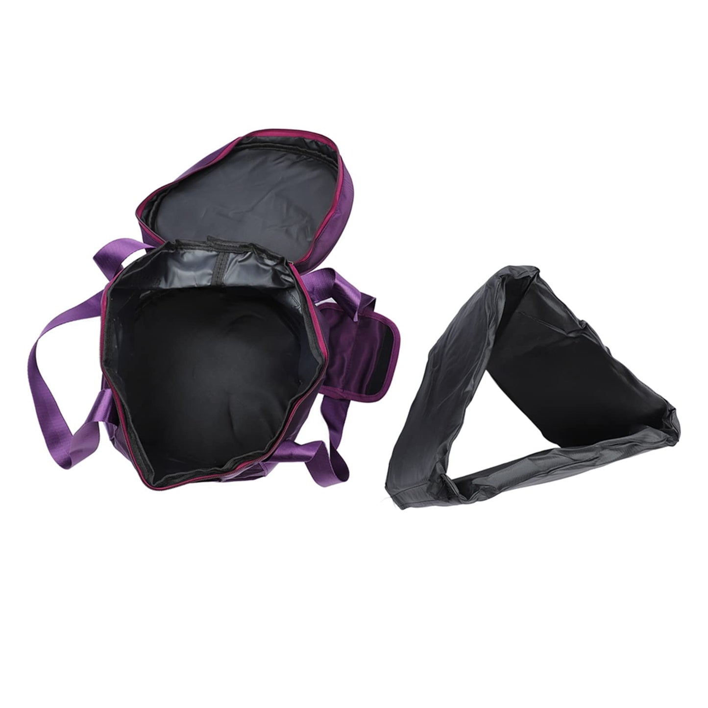 Crystal Bowl Storage Bag, Durable Portable, Waterproof Dual-Zipper, and 2 External Pockets Organizer for Musicians, Travelers, and Home Use