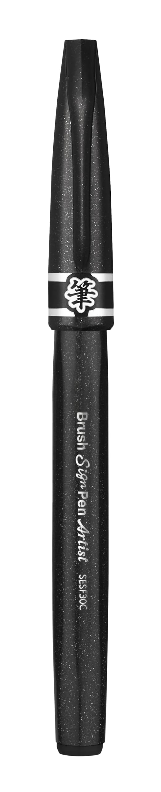 Pentel Arts Brush Sign Pen Artist, Ultra Fine Brush Tip, Ideal for Calligraphy, Illustration, Black Ink, SESF30C-A, Box of 12