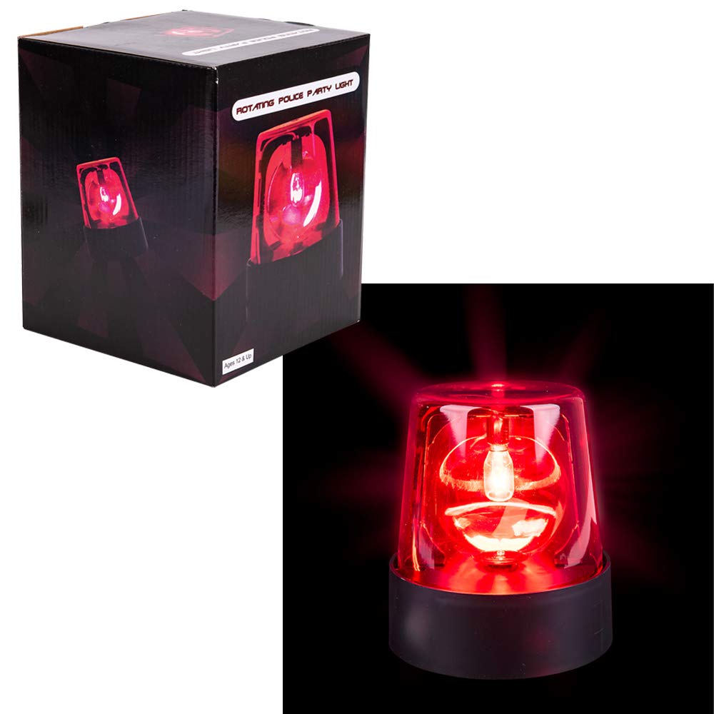 Rhode Island Novelty 7-Inch Red Police Beacon Light