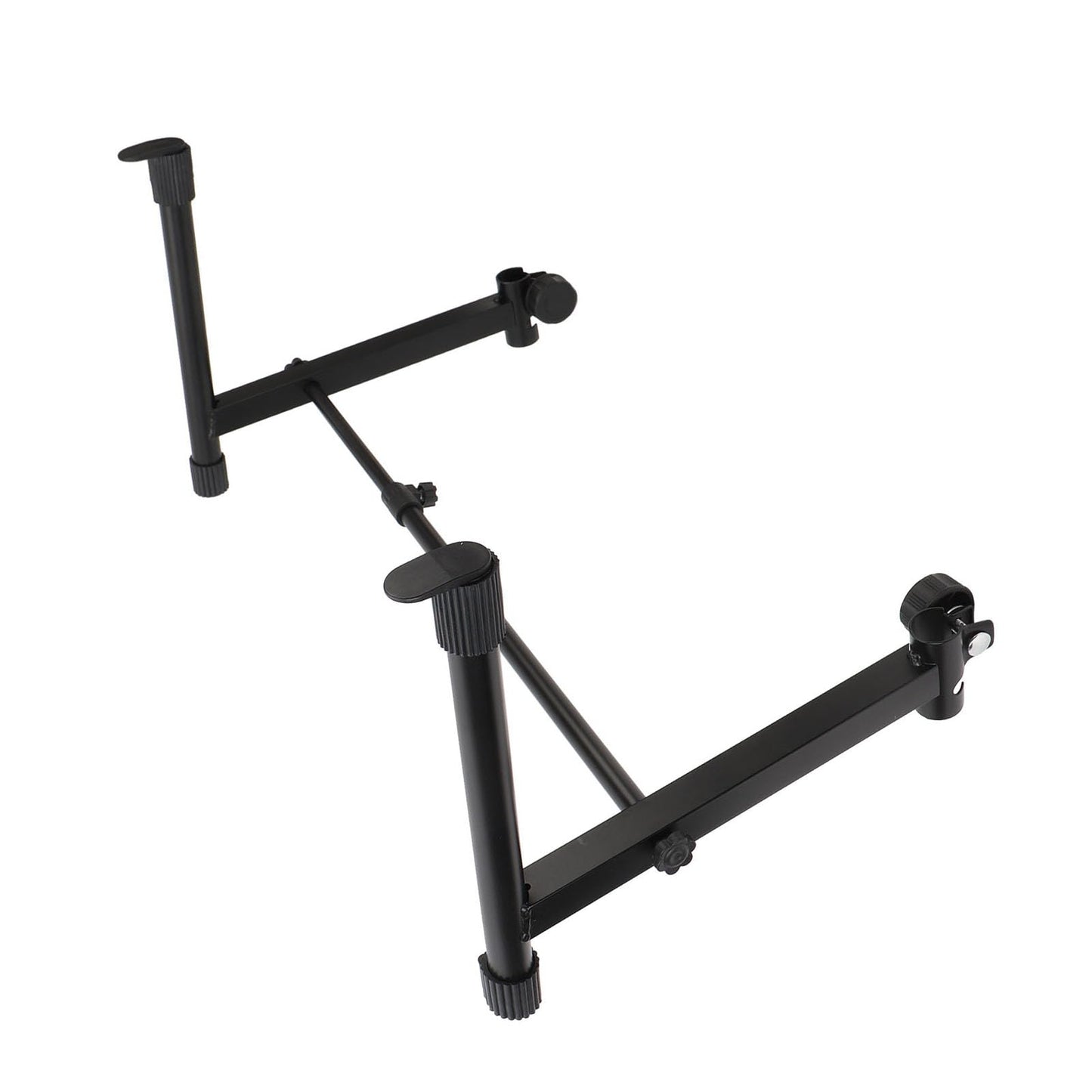 Keyboard Piano Stand , Adjustable Electronic Piano Keyboard Second Tier Stand Adapter Rack Holder 42‑75cm Width Adjustment for PianosKeyboards, Mixers