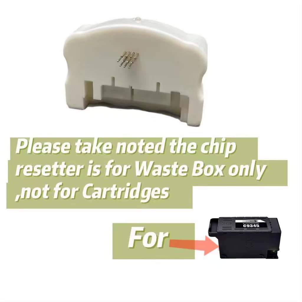 C9345 Maintenance Tank Chip Resetter for Printer ET-5800 16600 L15150 15160 WF7820 ST-C8000 L8168 L8188 white