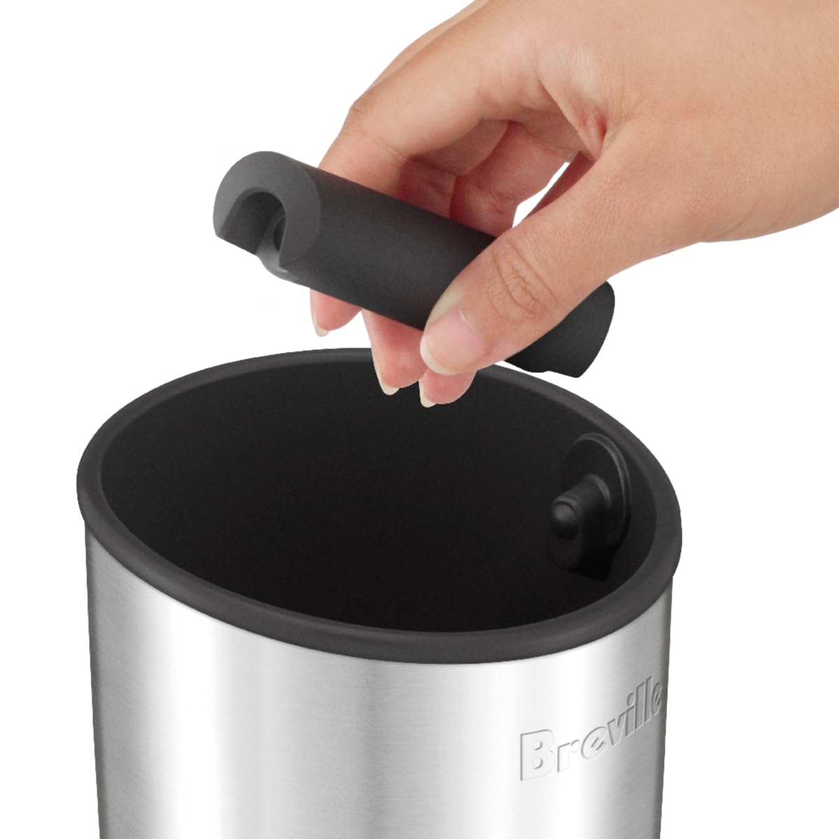 Breville Knock Box™ 10, Brushed Stainless Steel