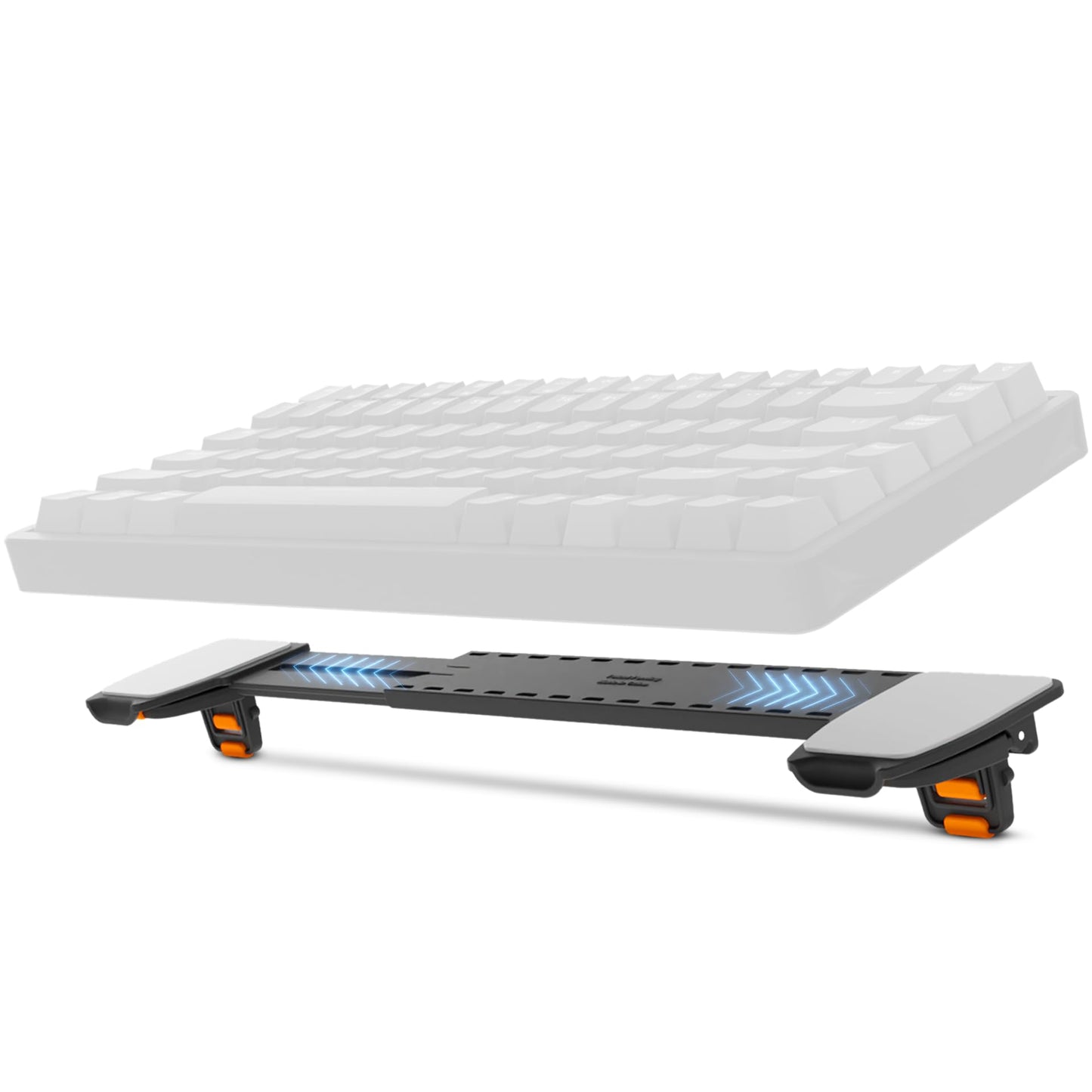ESC Flip PRO Computer Keyboard Stand for Desk, Adjustable Tilting Keyboard Lifter for Ergonomic Typing, Minimalist Keyboard Riser with Non-Slip Feet, Extendable Holder Fits Most Keyboards