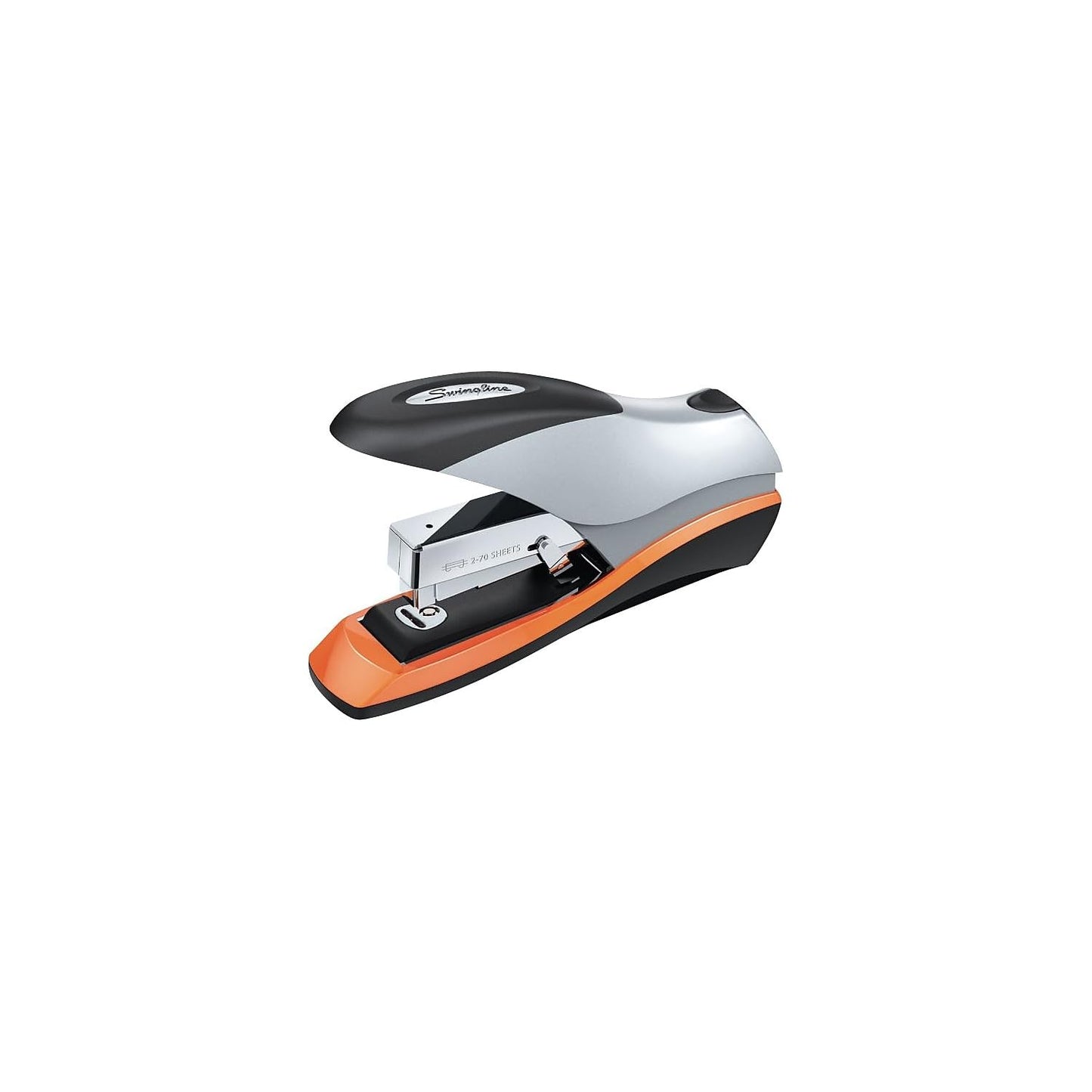 Swingline Optima 70 Desk Stapler, Reduced Effort, 70 Sheets, Silver (S7087875)