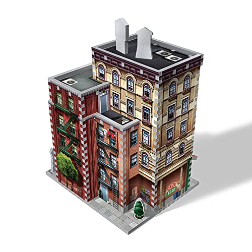 Wrebbit3D Friends 3D Puzzle Model of Central Perk | 440 Real Jigsaw Puzzle Pieces | Build The Iconic Cafe from The Hit TV Series