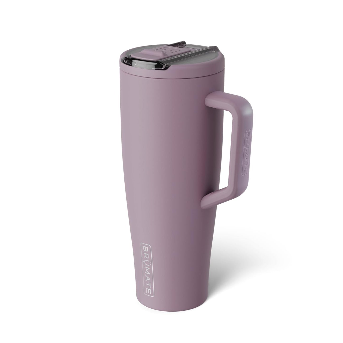 BrüMate Era Flip 40oz Tumbler with Covered Flip Down Straw | 100% Leakproof Insulated Tumbler | Made of Stainless Steel | Cup Holder Friendly Base | 40oz (Lilac Dusk)