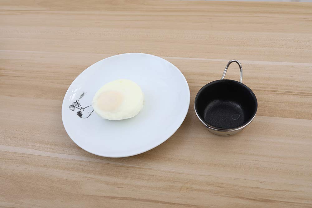 RUNZI Egg Poacher Pan - Stainless Steel Poached Egg Cooker - 6 Nonstick Large PFOA FREE Egg Poacher Cups