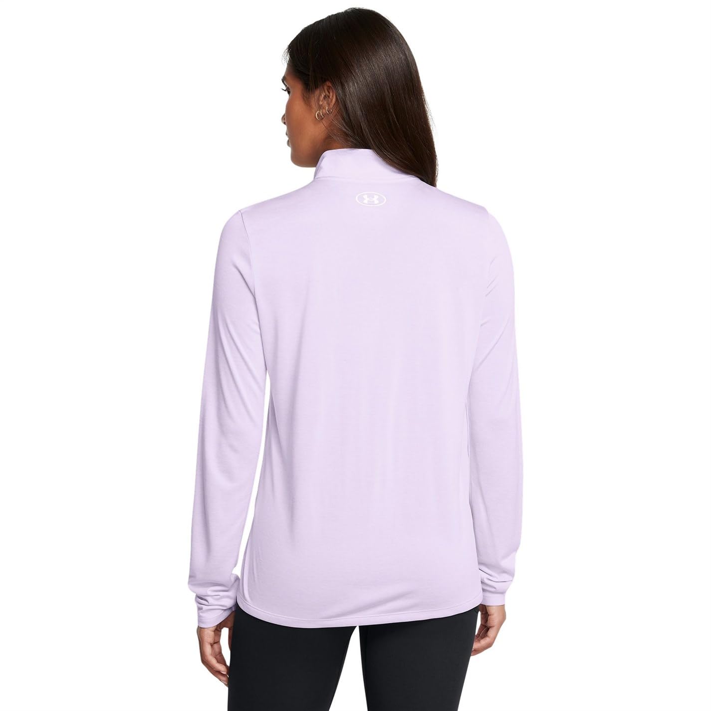 Under Armour Women's Tech Twist Quarter Zip, (535) Salt Purple / / White, Large