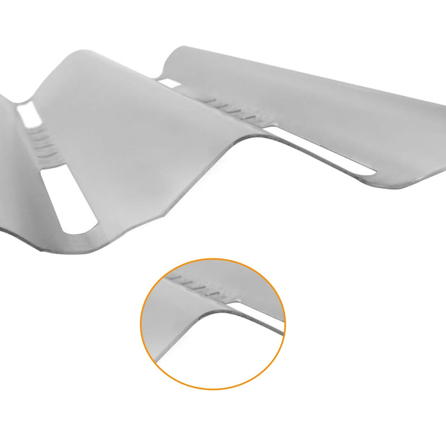 BBQ Future Sear Plate Heat Shield Replacement Parts for Napoleon BBQ Part LEX 485 605 730 Series Gas Grill Stainless Steel Heat Shield Plates Flame Tamer Burners Cover, 16 1/2 x 6 inch, 4 Pack