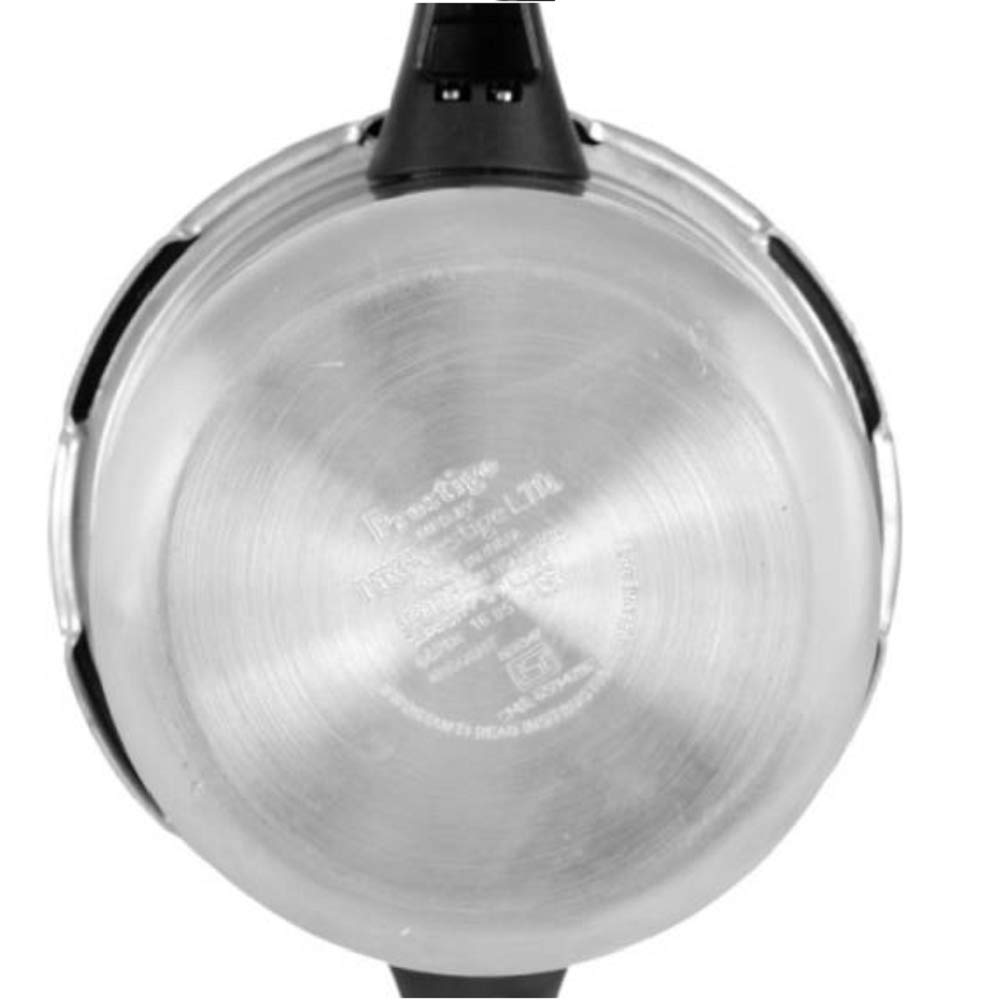 Prestige Popular Aluminium Pressure Cooker, 4 Liters,Silver