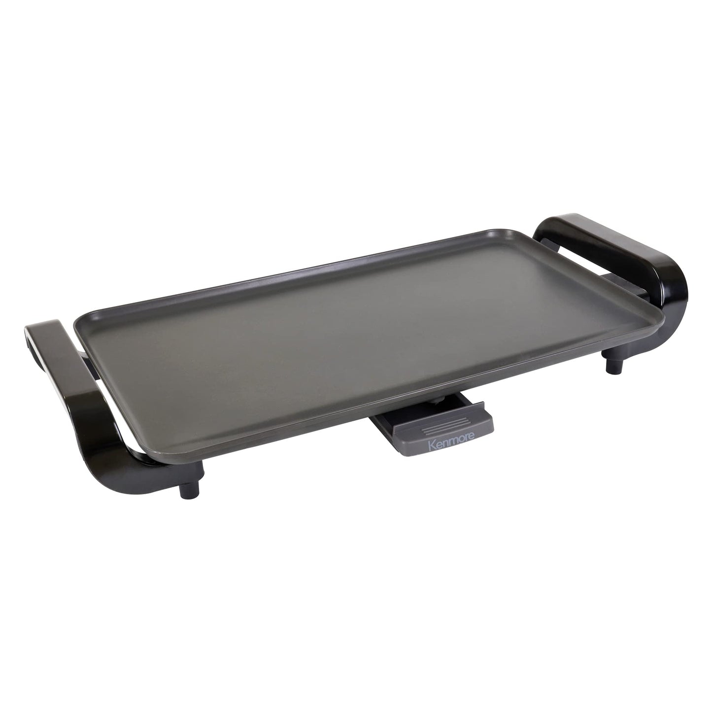 Kenmore Electric Griddle NonStick 1500W Adjustable Temperature 10"x18" Easy to Clean Large Cooking Surface Ideal for Pancakes Grilled Cheese Breakfast and Family Meals