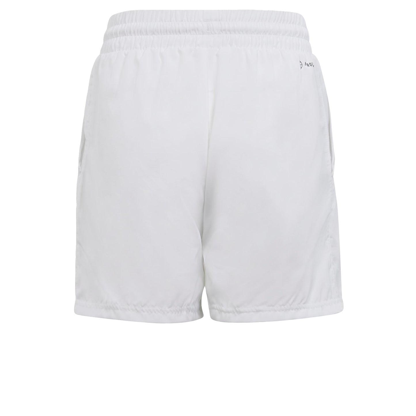 adidas Boys Club Tennis 3-Stripes Shorts, White, X-Small