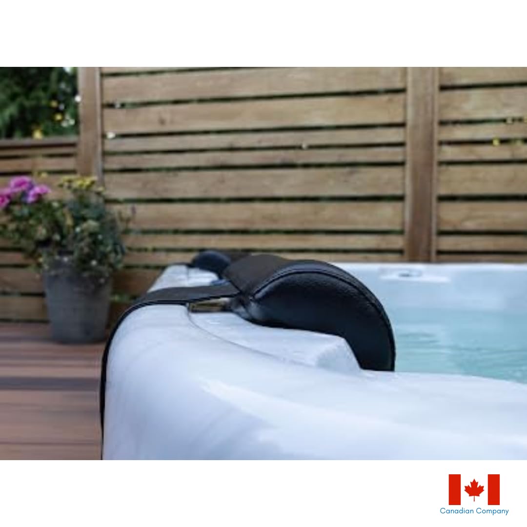 ABC Spa Black Hot tub Spa Pillow Pair (Firm for Maximum Support)