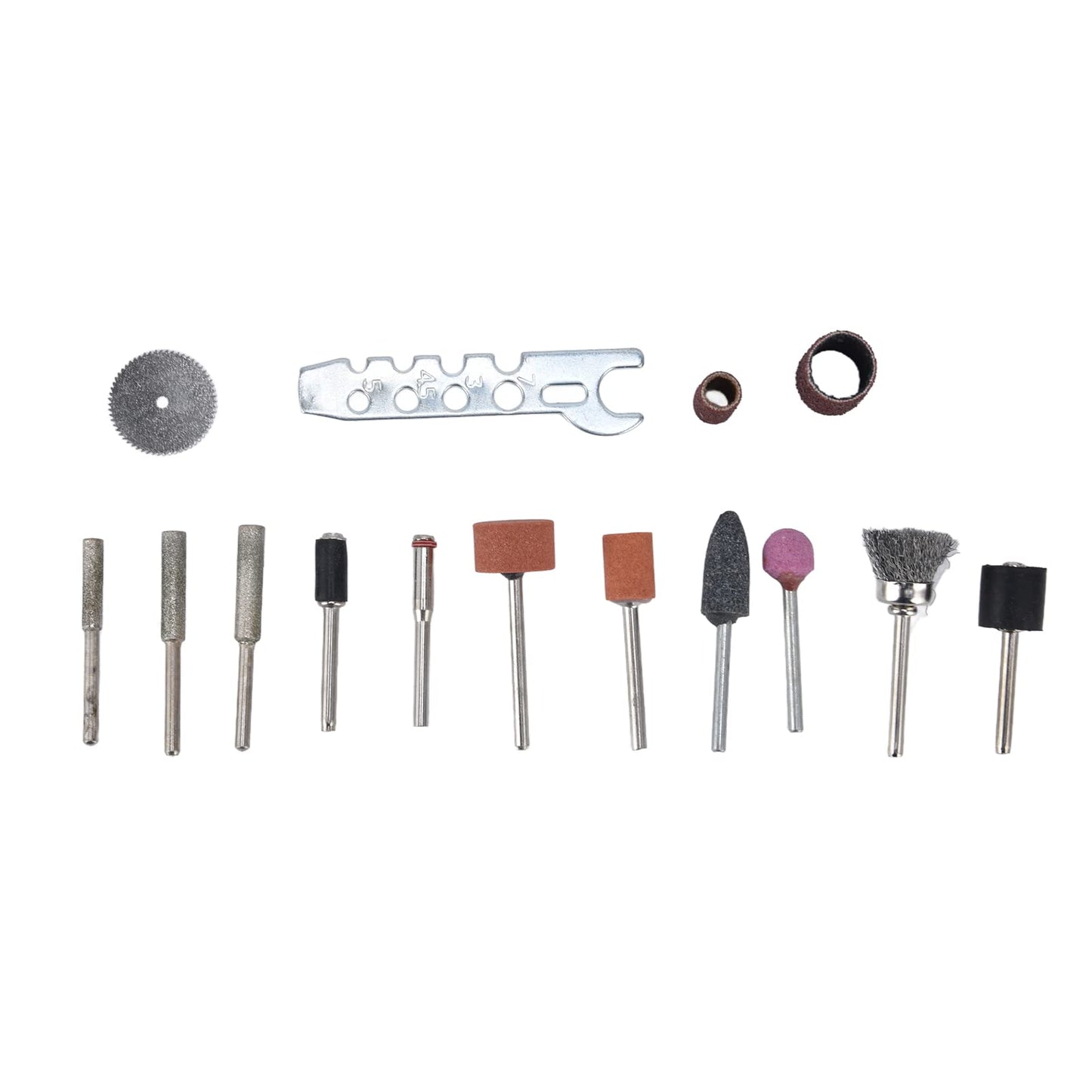 Chainsaw Sharpener, 18pcs USB Charging DC3.6V 1500mAh Portable Fast Saw Sharpener, 5000-18000r/m Electric Chainsaw Sharpener Kit with Sharpening Wheels for Most Chainsaw