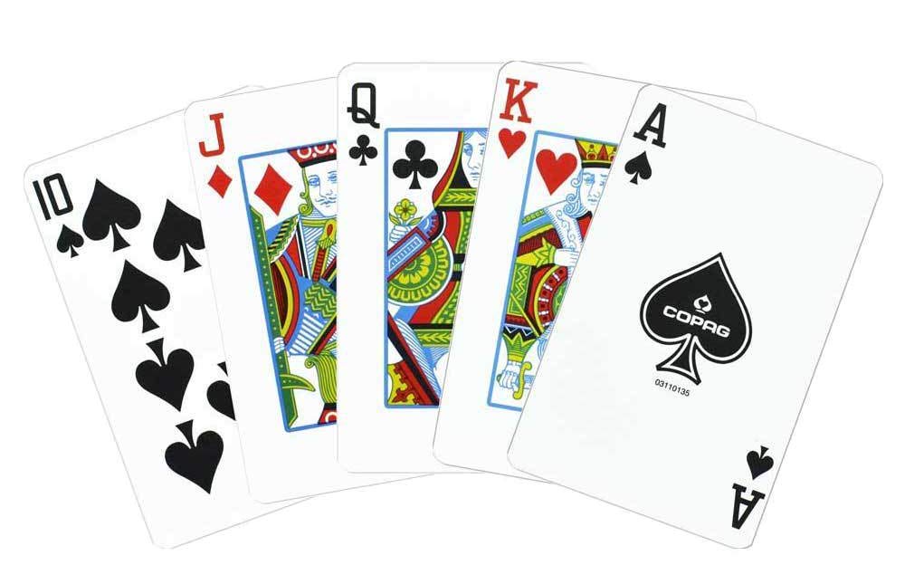 Copag Playing Cards 1546 Elite Design 100% Plastic 1 Set (2 Decks) Black Gold Poker Size Regular Index
