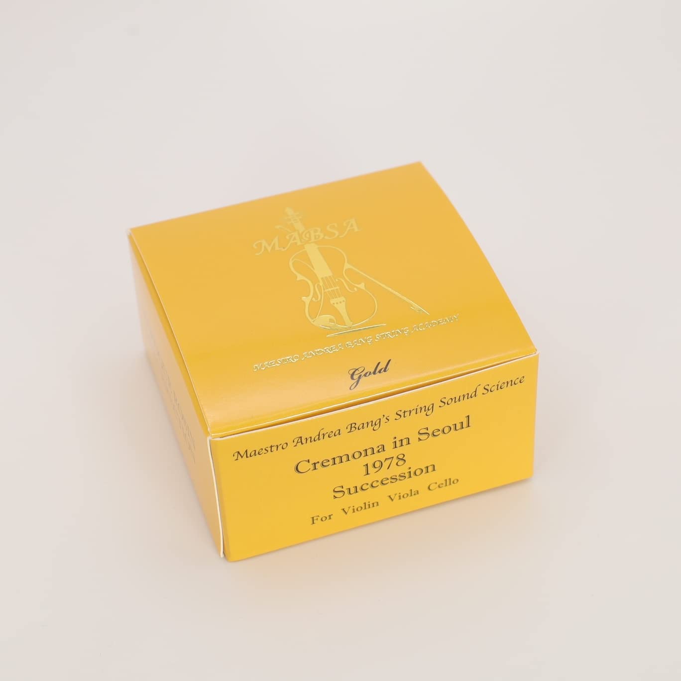 MABSA Gold Original Rosin for Violin Viola and Cello FULL CAKE
