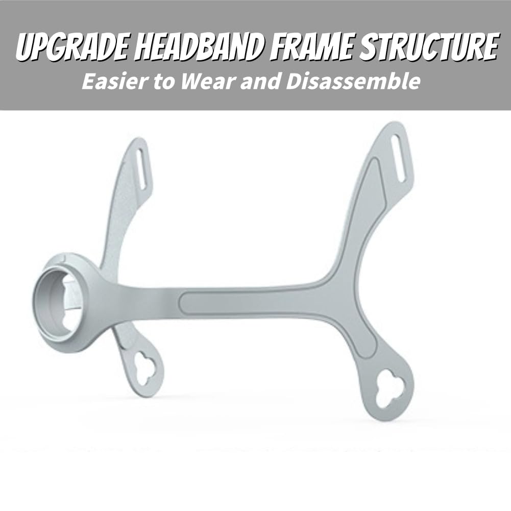 CPAP Mask, Universal Nasal Silicone Mask Reusable CPAP Supplies,Upgrade Silicone Soft Perfect Sealing CPAP Nasal Mask with Headgear, Frame, Elbow/Swivel and Cushion (L)