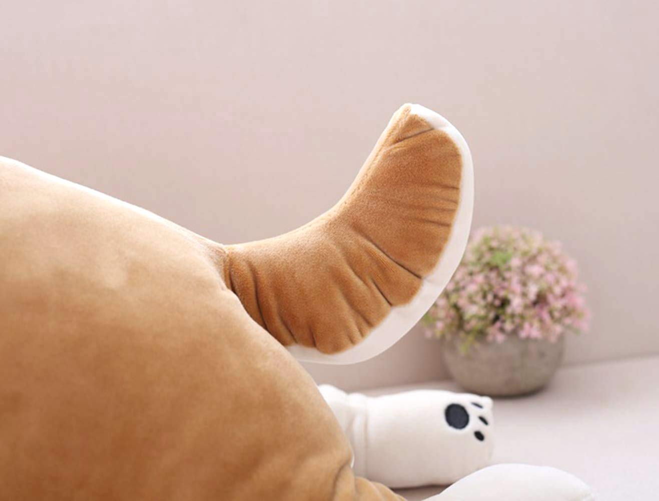 30'' Shiba Inu Plush Stuffed Animal Dog Plush Pillow Children Hugging Pillow Sleeping Comfort Cushion Soft Plush Toy