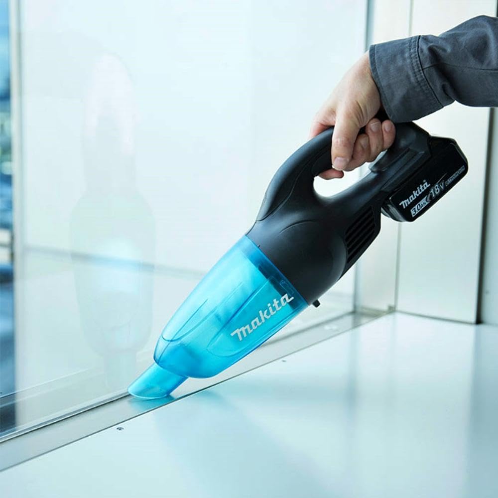 Makita DCL180ZB 18V LXT Vacuum Cleaner, Black/Clear Teal (Tool Only)