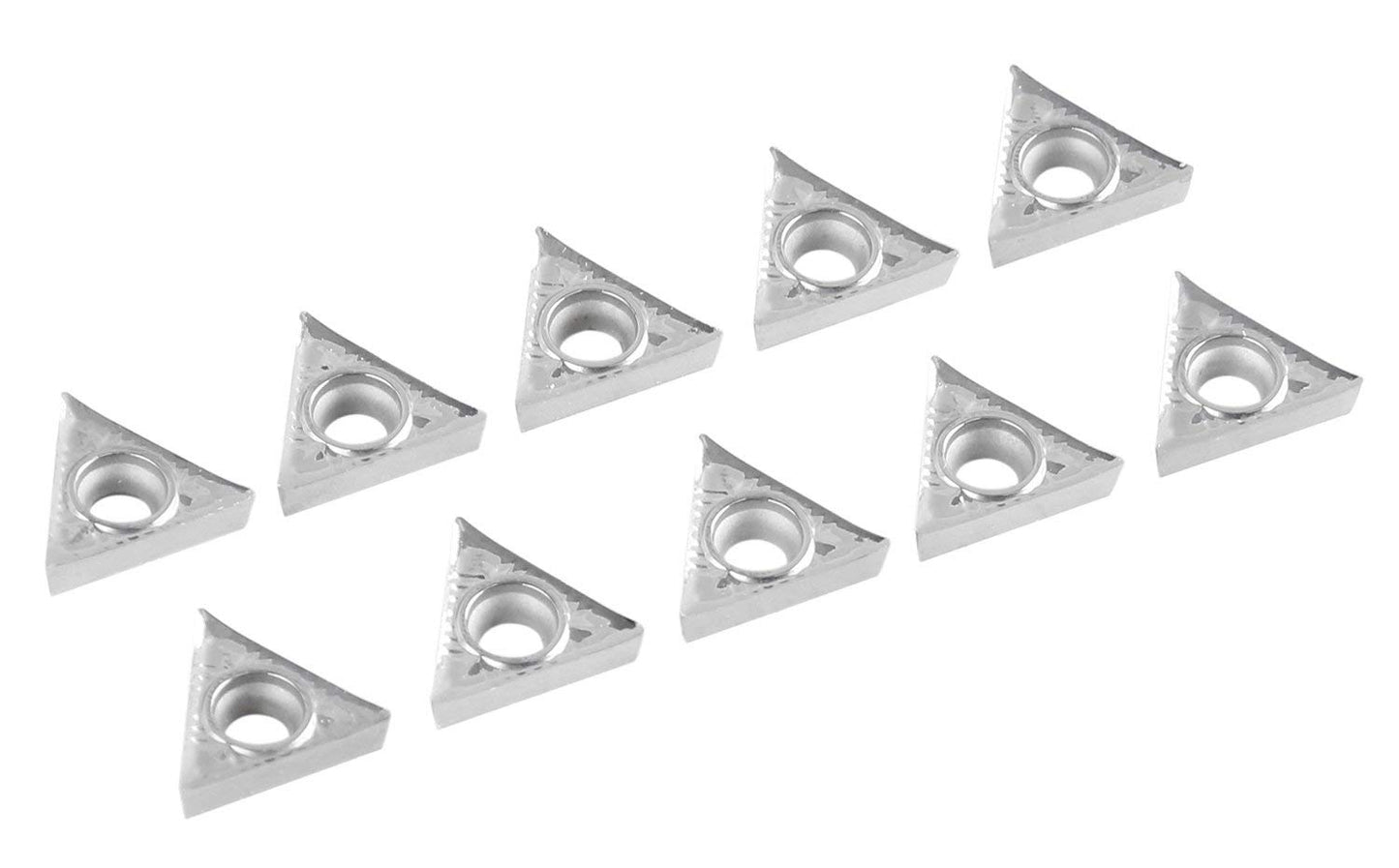 Accusize Industrial Tools Tcgt32.51-LH Carbide Inserts, for Machining Aluminum, 10 Pcs/Box, 2024-1034x10