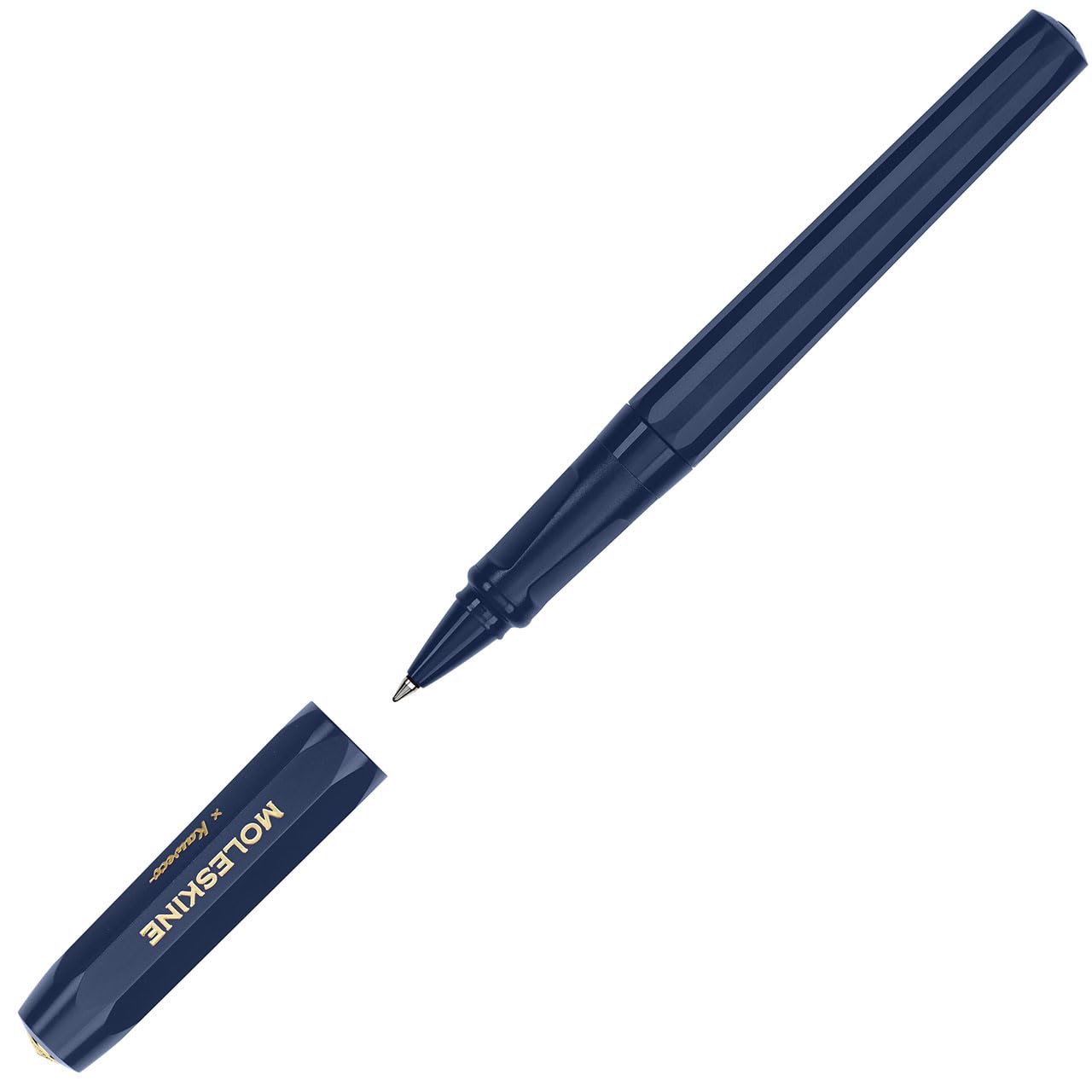Moleskine x Kaweco, Roller Pen, 0.7mm Point, Blue with Black Ink