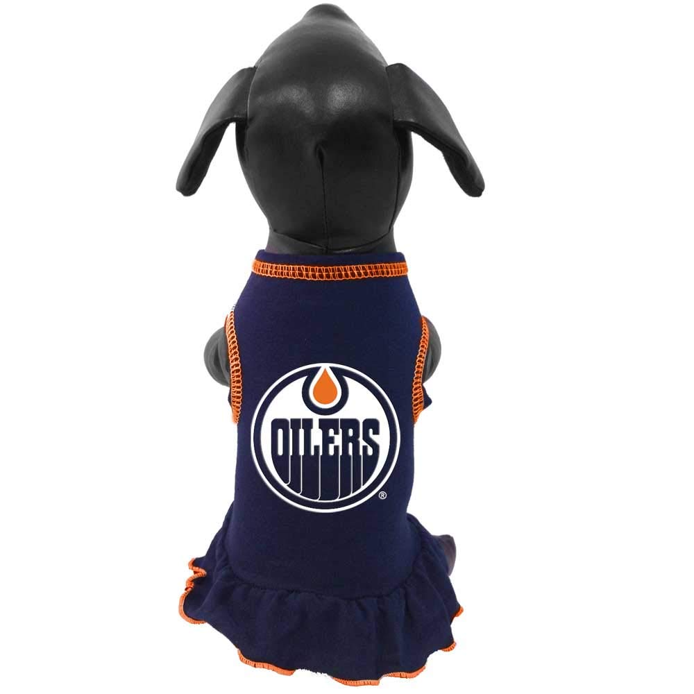 All Star Dogs Edmonton Oilers Ice Girl Dress, Small