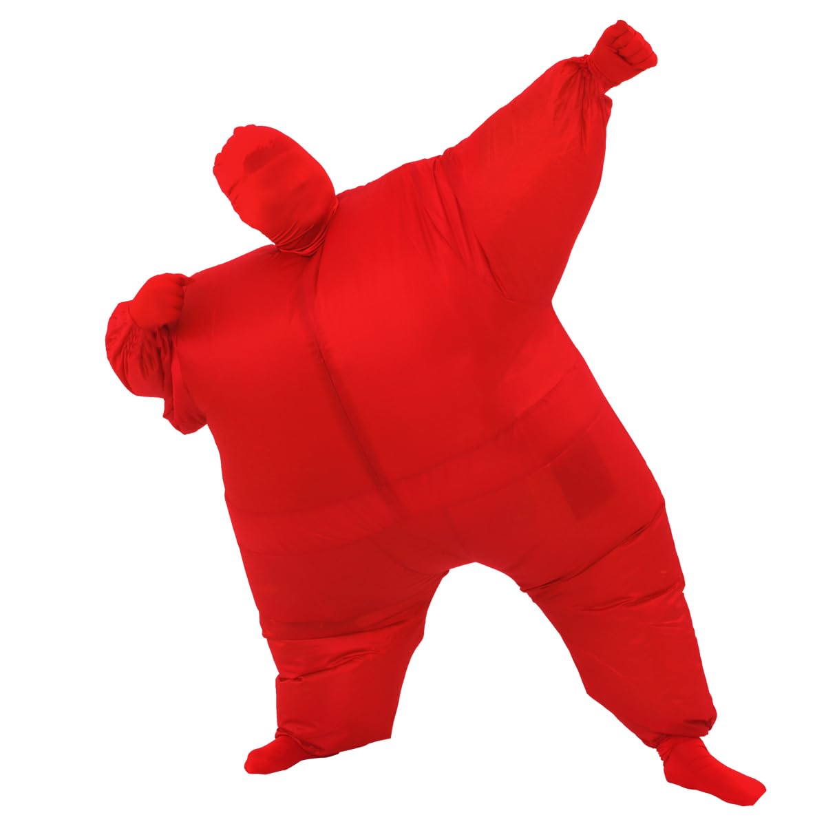 RHYTHMARTS Inflatable Costume Full Body Suit Funny Fancy Dress Cosplay Clothes Party Toy Gift (Red)