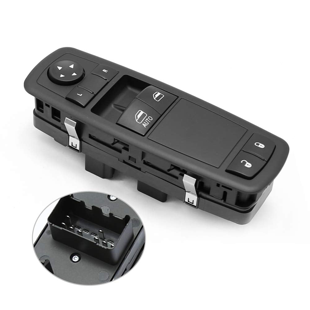 Anxingo Driver Side Power Window Switch 04602627AG 4602627AG 68110870AA 68110870AB Replacement for Dodge Grand Caravan Chrysler Town & Country