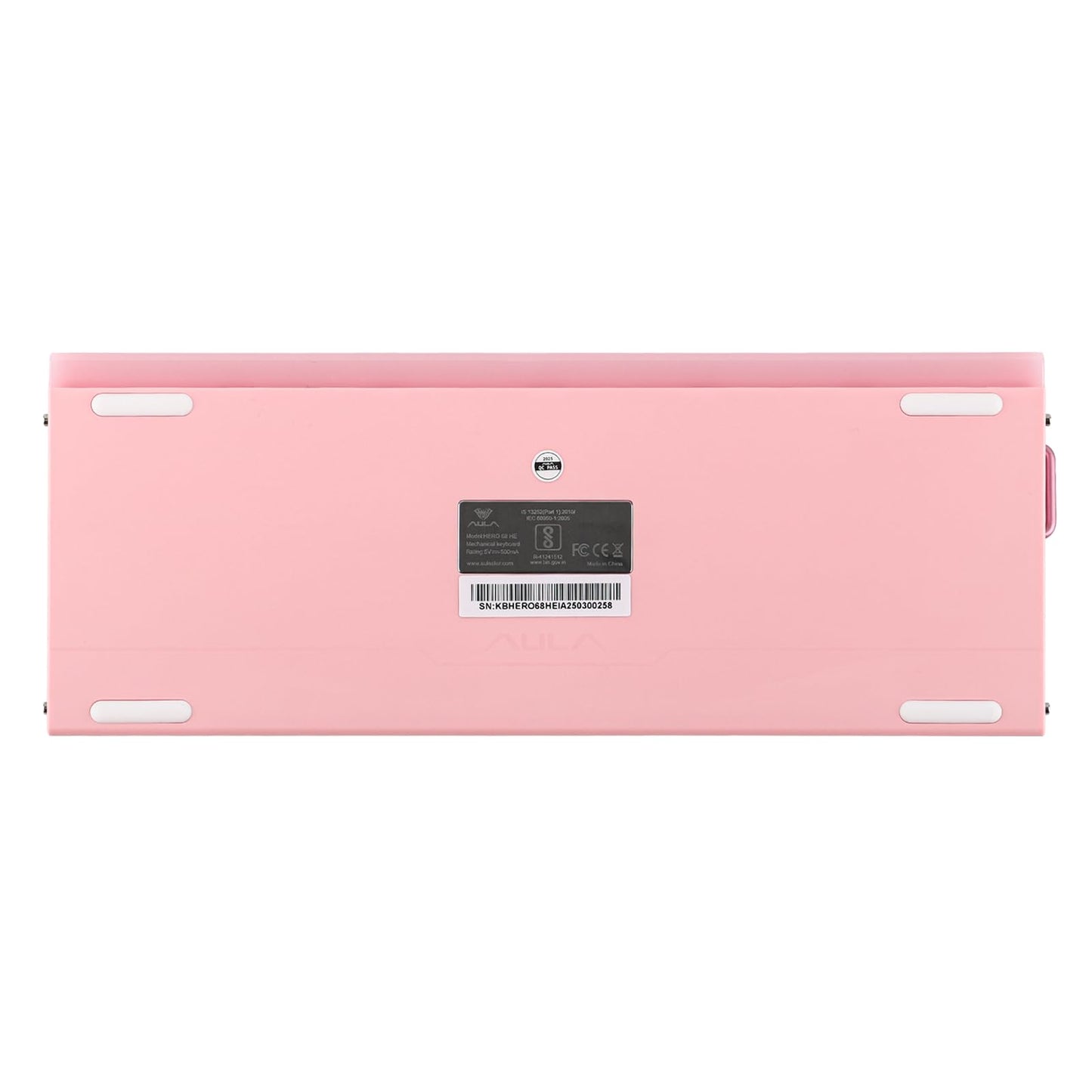 EPOMAKER Aula Hero68 HE Wired Magnetic Gaming Keyboard, 0.01mm Adjustable Actuation, Rapid Hall Effect Switch, 8kHz Polling, 5-Layer Sound Dampening, RGB Box & Backlight (Pink)