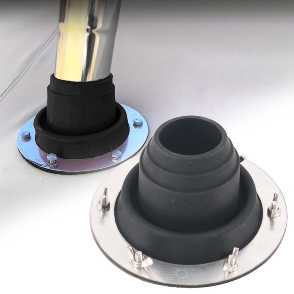 Fireproof Stove Silicone Chimney Hole for Wood Stove Hot Tent Camping