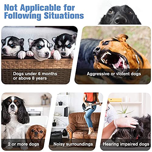 Anti Barking Device, Dog Barking Deterrent Devices up to 50FT Long Range Control, 3 Adjustable Levels Dog Deterrent Stop Dog Barking Device, Bark Control Device Indoor Outdoor