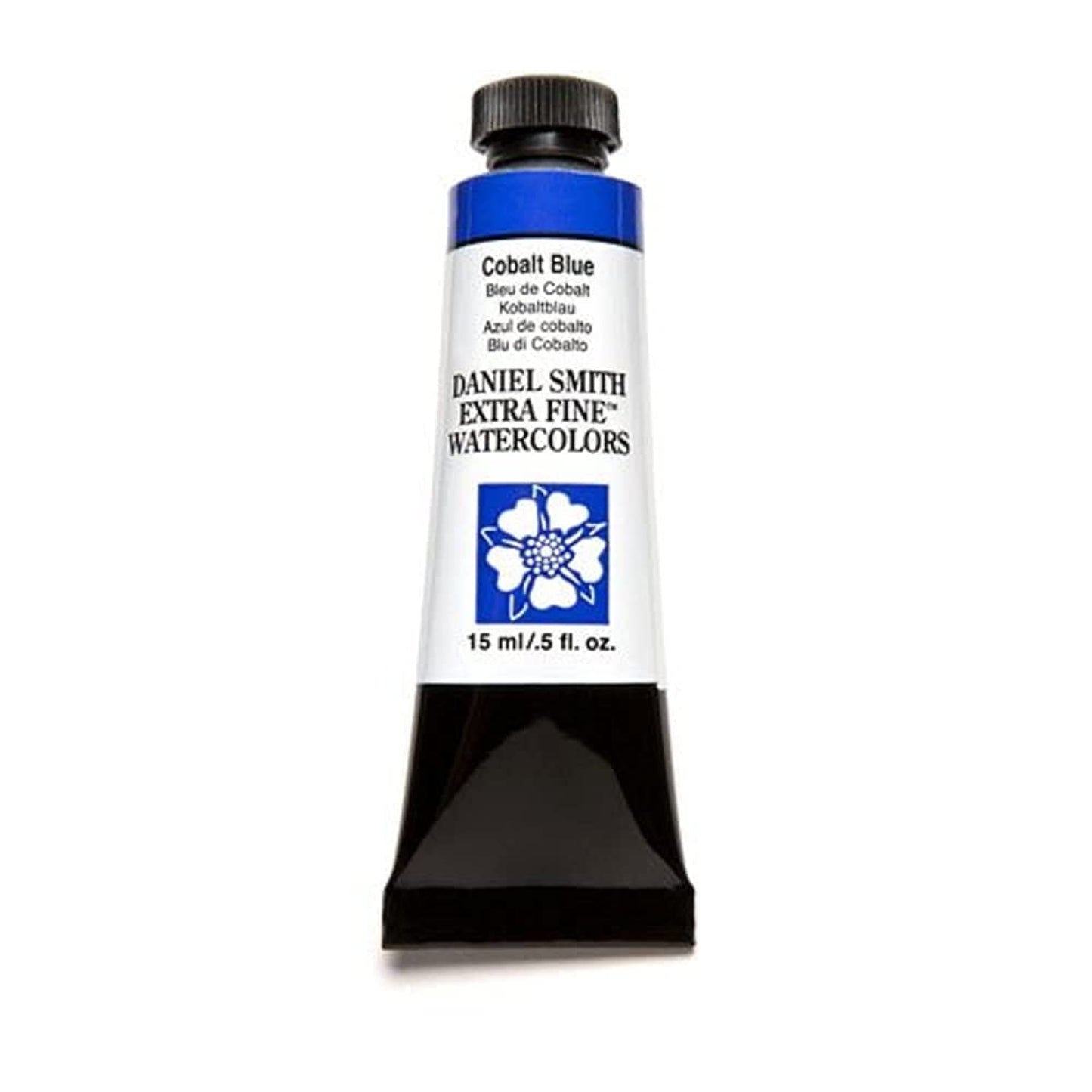 Daniel Smith Extra Fine Watercolor 15ml Paint Tube, Cobalt Blue (284600025), 0.5 Fl Oz (Pack of 1)