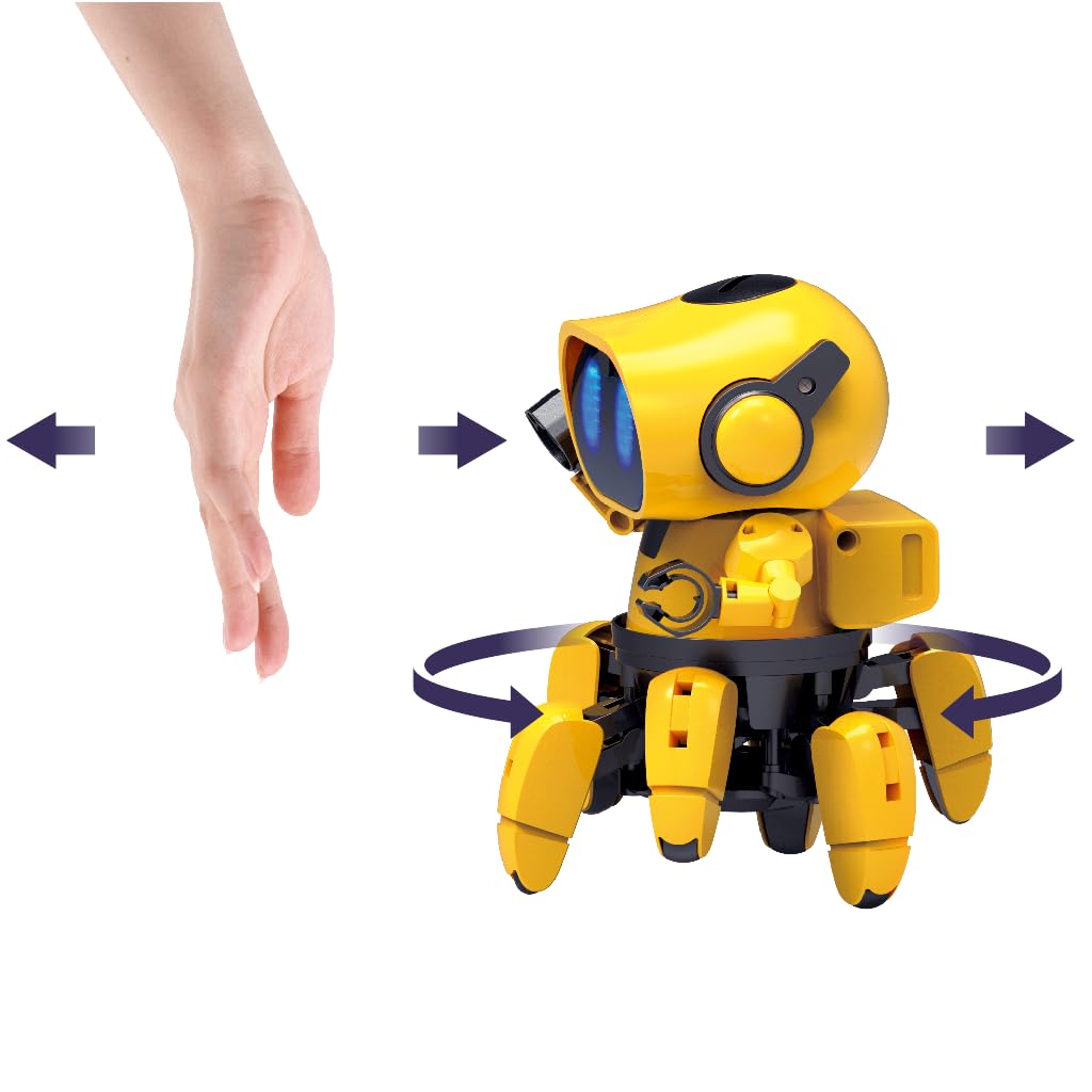 CIC Kits Tobbie Robot Smart Companion | Educational STEM Engineering Toys for Kids & Teens | Bilingual Manual English & Français