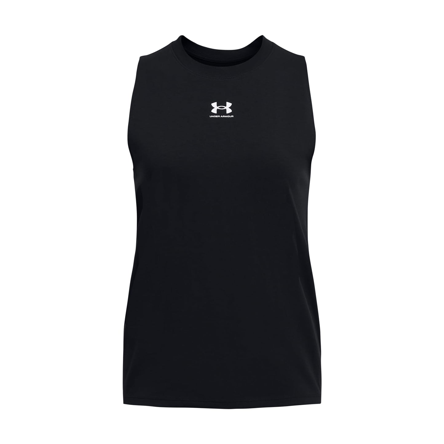 Under Armour Women's Campus Muscle Tank Top Black/White
