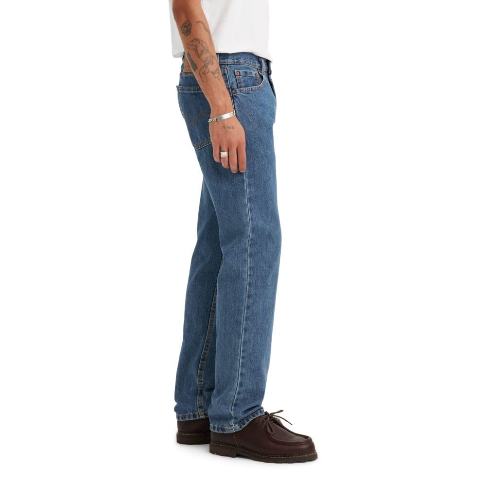 Levi's Men's 505 Regular Fit Jean, Rinse, 34x34