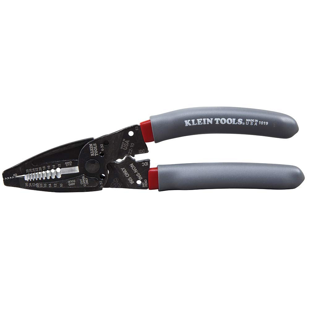Klein Tools 1019 Klein Kurve Wire Stripper/Crimper/Cutter, Cutting/Crimping/Stripping Tool for B and IDC Connectors, Terminals, More