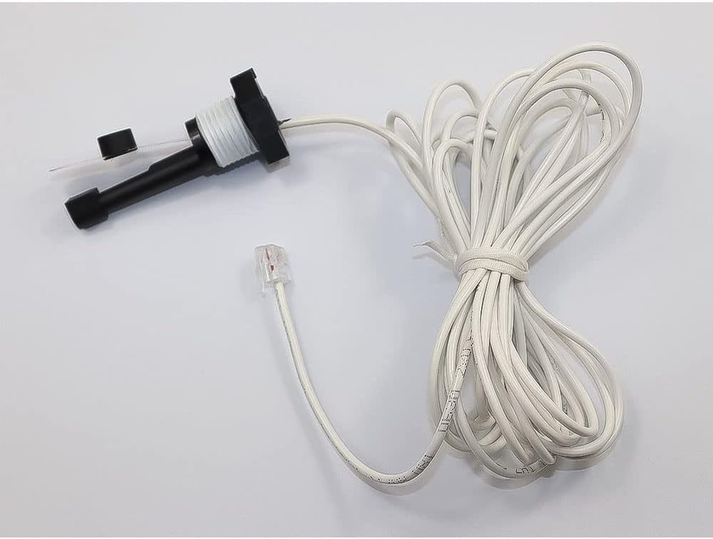 KEYOPO Flow Switch Assembly GLX-FLO-RP for Hayward/Goldline Aquarite Salt Systems Pool Flow Sensor Fit for All Hayward Goldline & Aqua Salt Chlorine Generators,15-Foot Cable