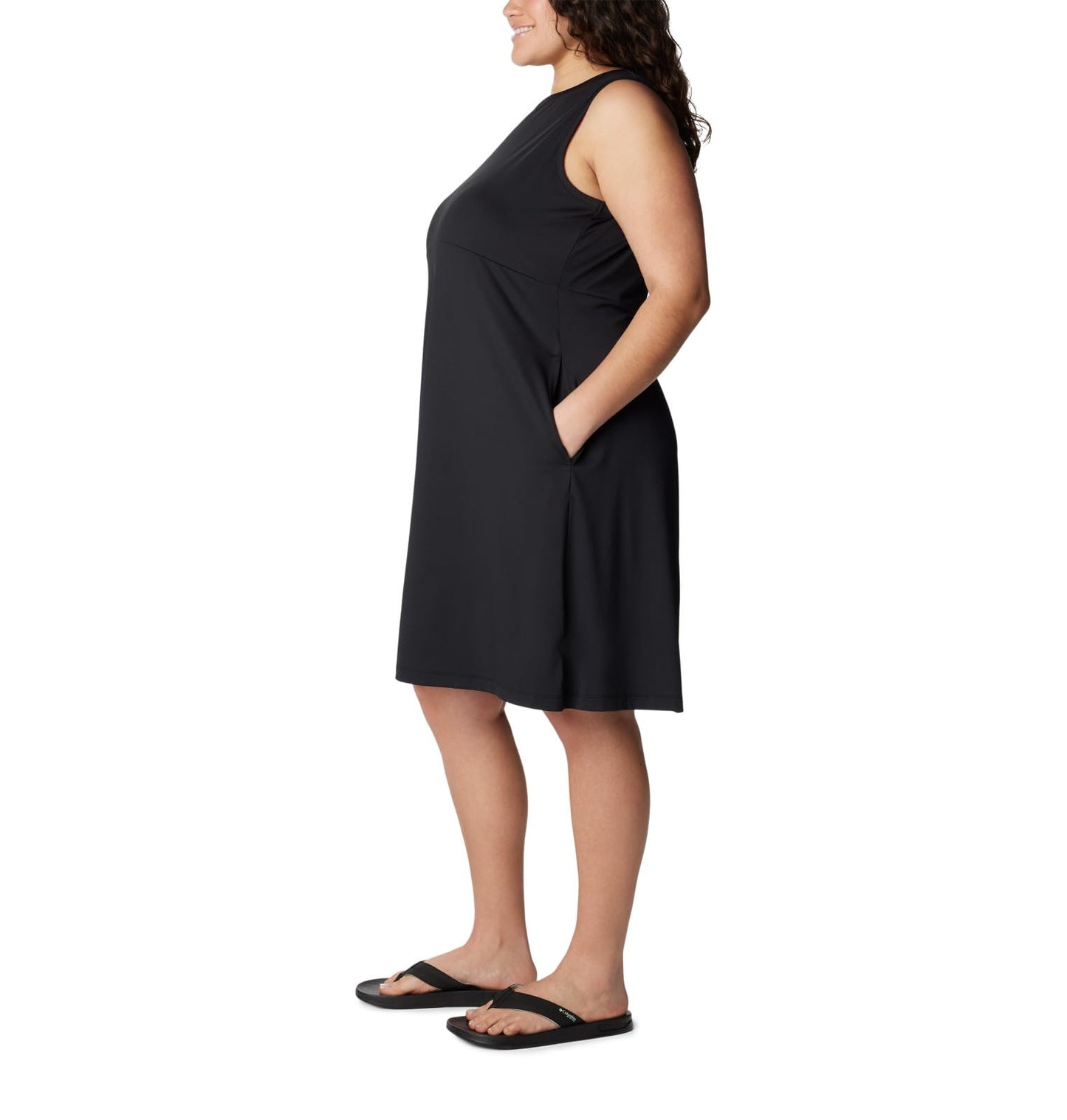 Columbia Women's Freezer Tank Dress, Black, XX-Large