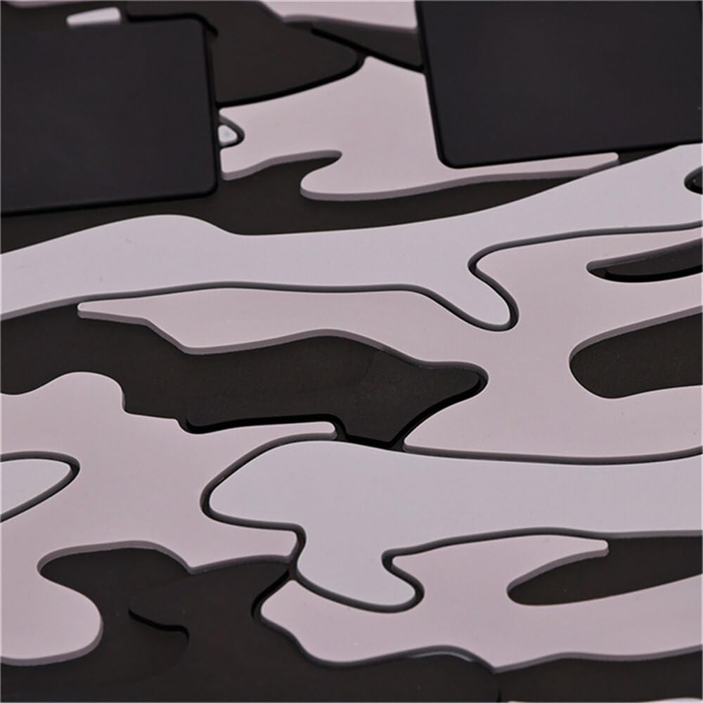 Barber Magnetic Mats,Anti-slip Flexible Rubber Scissors Salon Mat,11.8Wx17.7L Tools Countertop Silicone Heat Resistant Styling Tools Magnetic Organizer Mat Magnetic Hair Clippers Mat (Black)