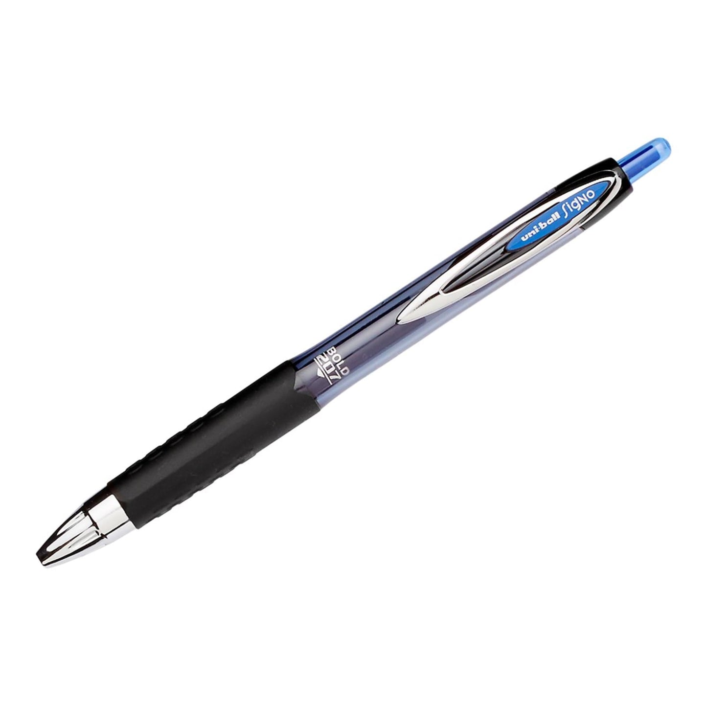 uni-ball 207 Retractable Bold Point Gel Pens, 12 Blue Ink Pens (1790896)
