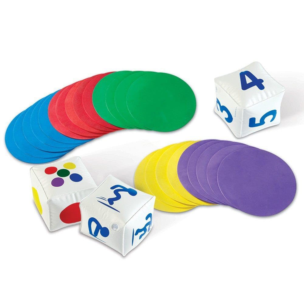 Learning Resources LER1883 Ready, Set, Move Classroom Activity Set
