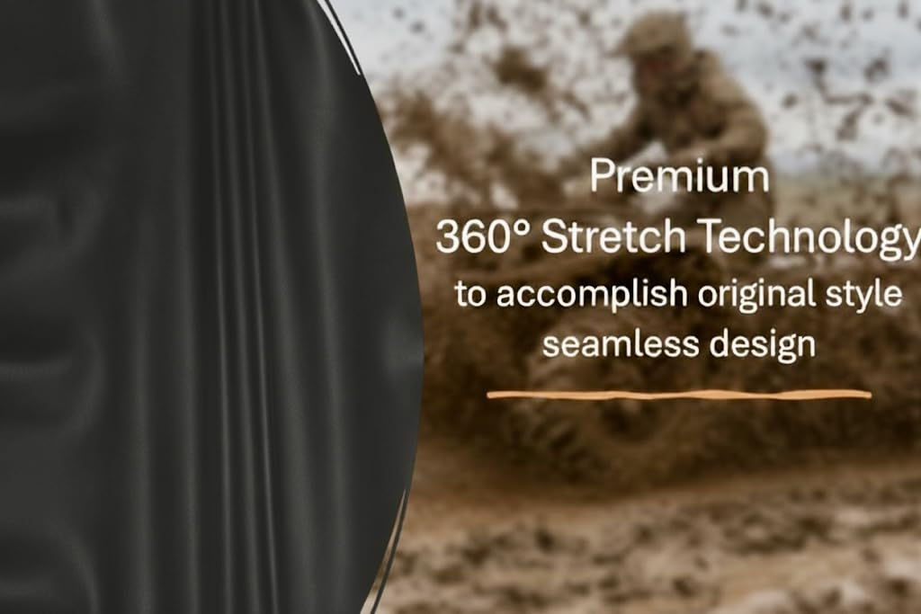 PRAIRIE New Replacement 2017-2026 Polaris Sportsman seat Cover DIY 360° Stretch Material fits Polaris Sportsman 850 and 1000 ATV 2x4 4x4 (Made in Canada)