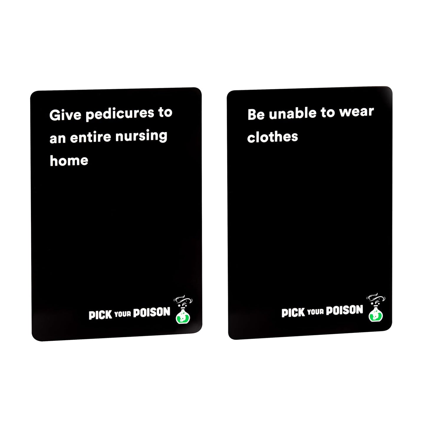 PICK YOUR POISON After Dark + Expansion Set Party Game - The “What Would You Rather Do?” Adult Card Game for Adults & Families, Halloween Party Game + Board Games Night with Friends