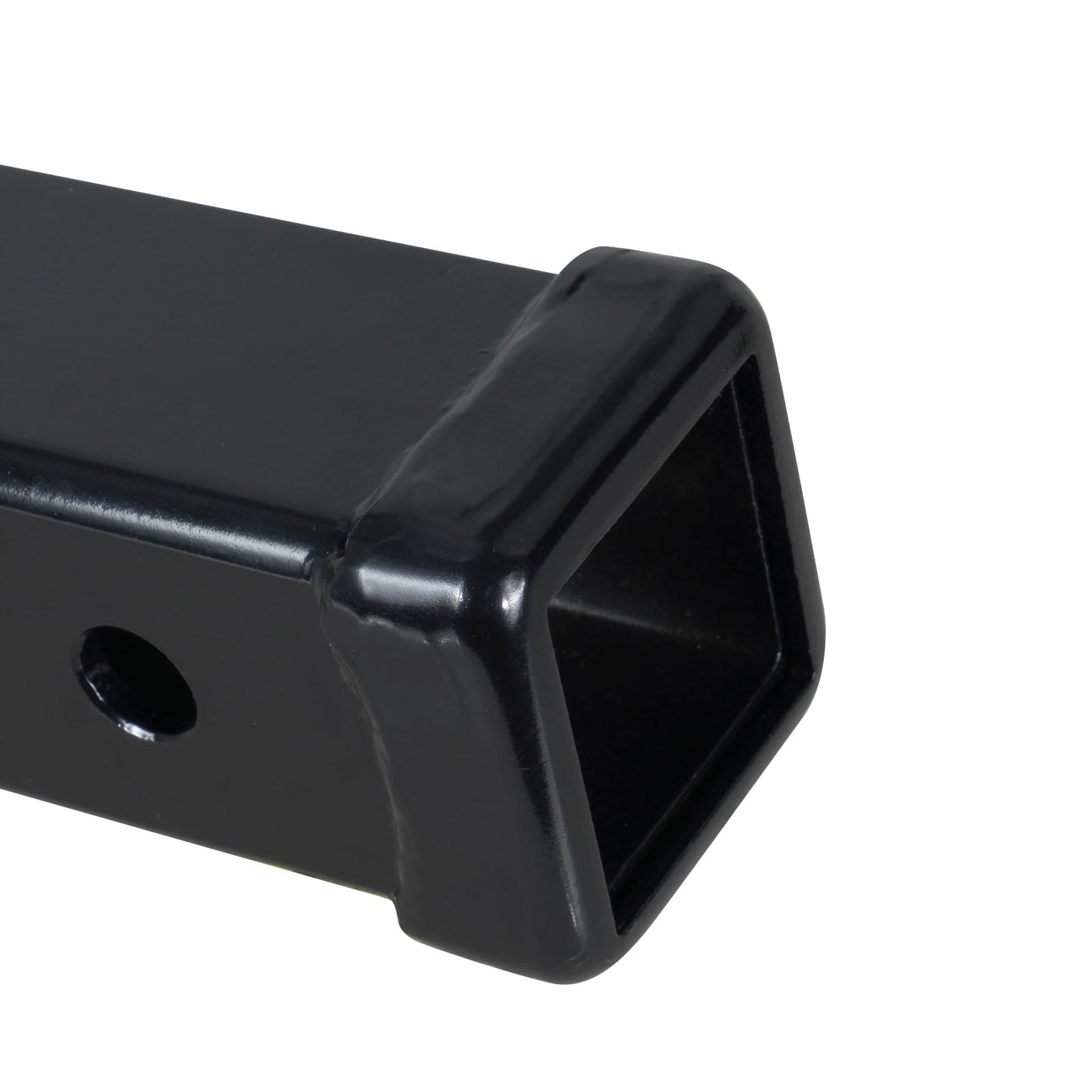 Geksion 1-1/4 to 2" Hitch Adapter Solid Shank 1.25 to 2“Hitch Adapter Include 1/2" Hitch Pin&Clip Set
