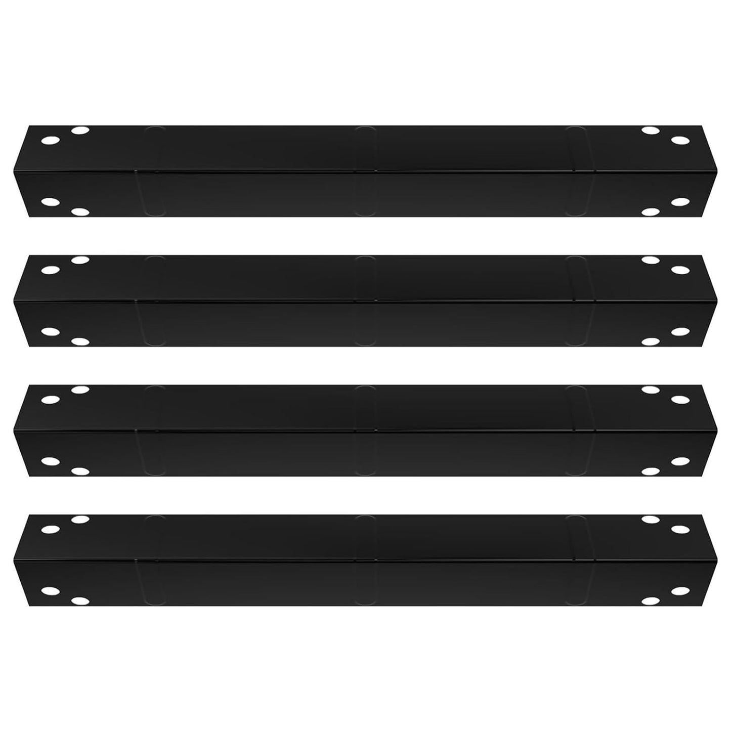 BBQ Future Heat Plates Replacement Parts for Backyard Grill GBC1748WRSE-C GBC1646WS BY16-101-003-05, Porcelain Steel Heat Shields for Revoace Grill Parts GBC1748WS, 4 Pack