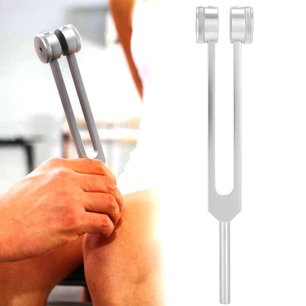Bysameyee Professional Healing Tuning Fork Set (128Hz, 256Hz, 512Hz) for Sound Therapy, Meditation & Frequency Healing