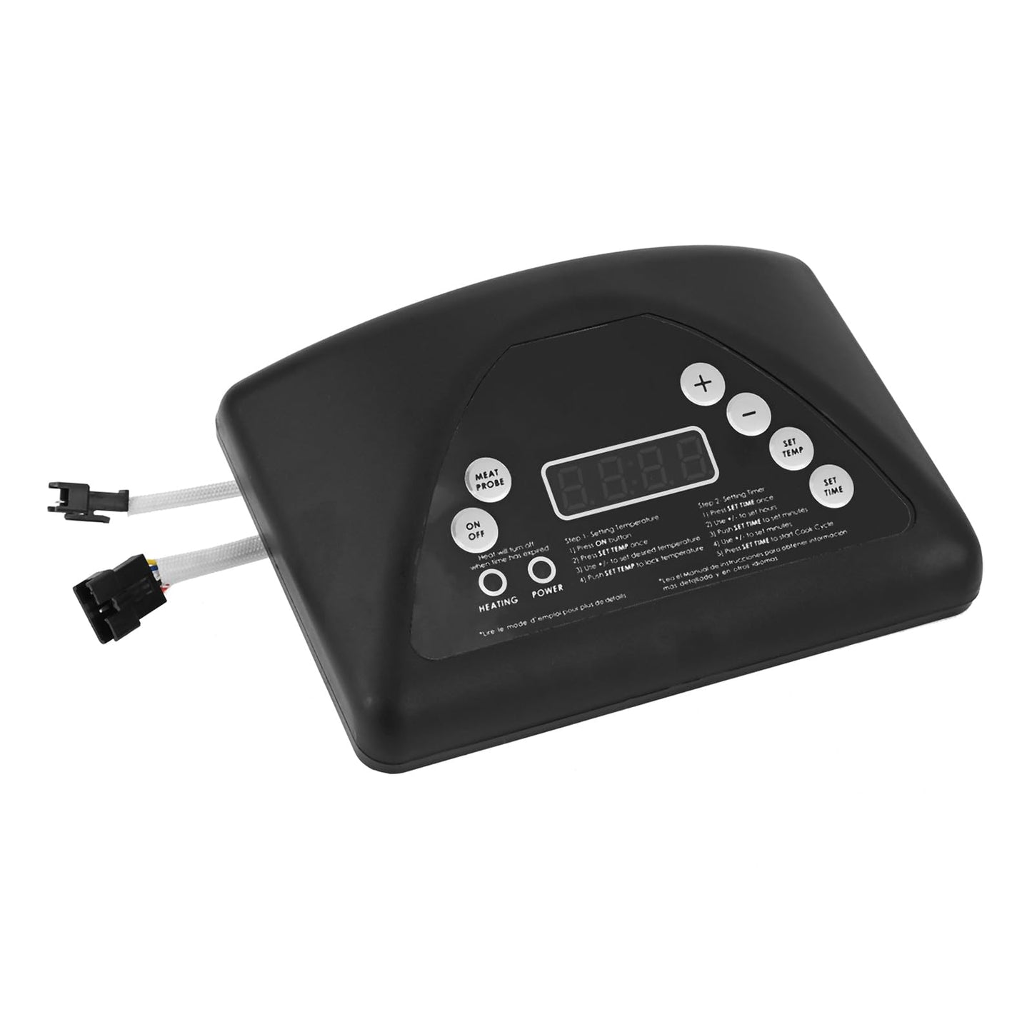TEENGSE 9907100008 Smoker Thermostat Digital Control Panel Kit, Compatible with Masterbuilt 20071914/20071814/20070511 Top Controller Panel Electric Smoker
